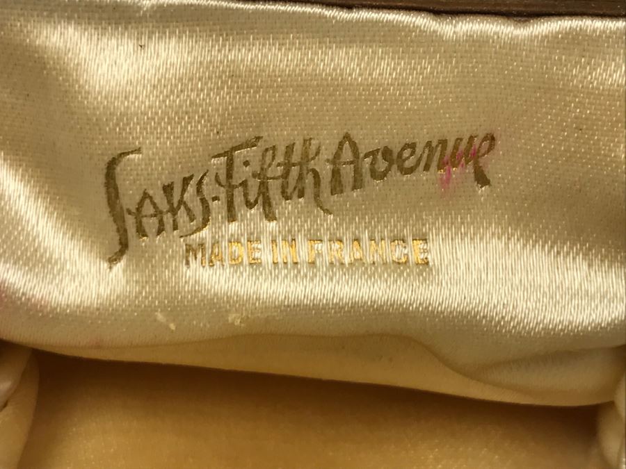 French Gold Tone Beaded Purse [Photo 7]