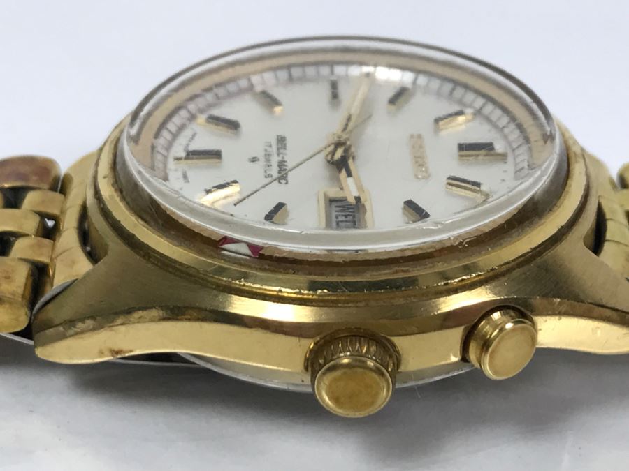 SEIKO Bell-Matic 17 Jewels Mens Watch [Photo 6]