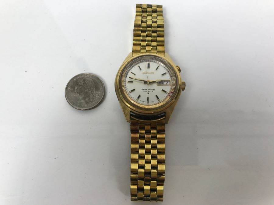 SEIKO Bell-Matic 17 Jewels Mens Watch [Photo 3]