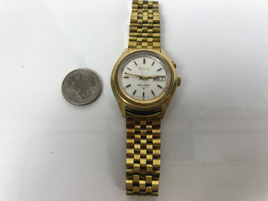 SEIKO Bell-Matic 17 Jewels Mens Watch [Photo 2]