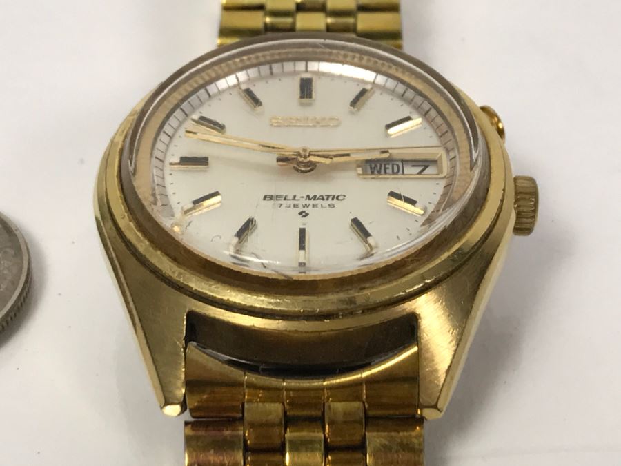 SEIKO Bell-Matic 17 Jewels Mens Watch [Photo 5]
