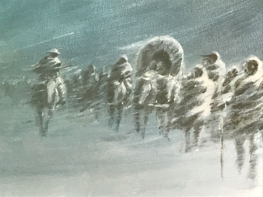 Olaf Wieghorst Limited Edition Lithograph 257 Of 1,500 With Certificate Of Authenticity Frame Has Brass Title Plaque Image Size 19.5' X 23.5' [Photo 6]