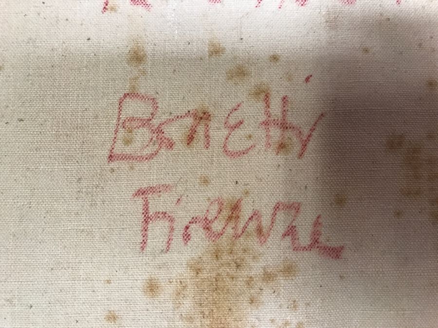 Original Abstract Oil Painting Signed By Artist [Photo 12]