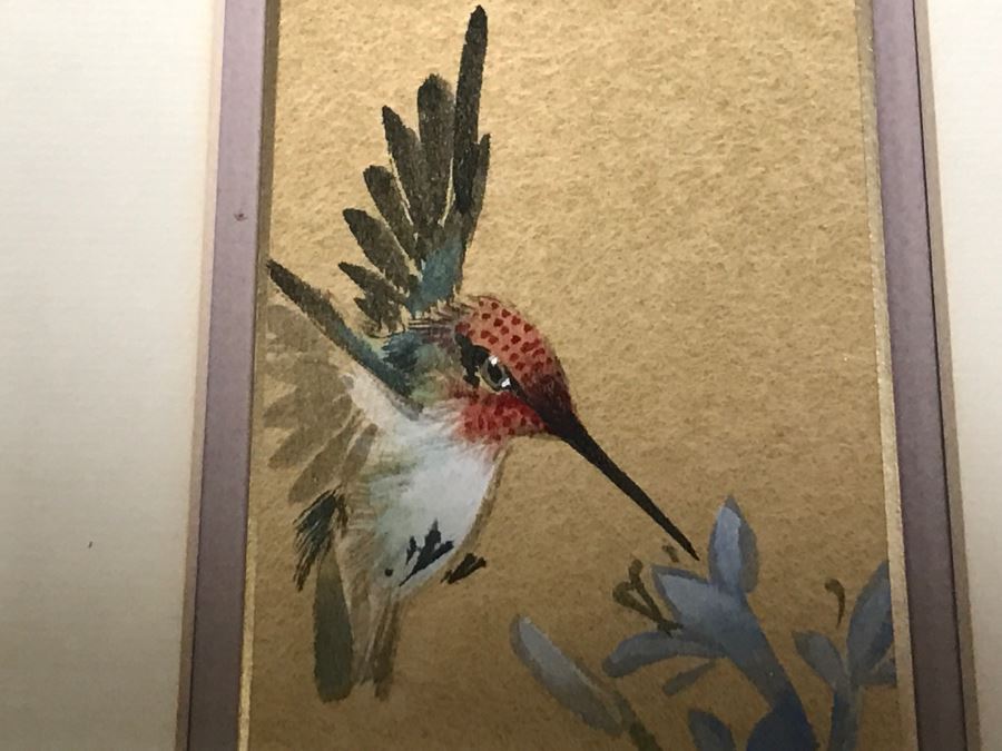 Set Of (3) Original Chinese Paintings By Lucy Wang Each Painting Is 7' X 19' [Photo 3]