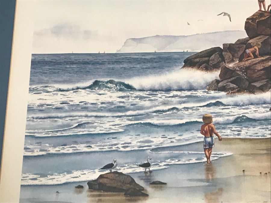 Pair Of Artist Signed Prints By John Yato Titled 'Playful Panda' And 'Carefree Days Of Youth' Framed [Photo 10]