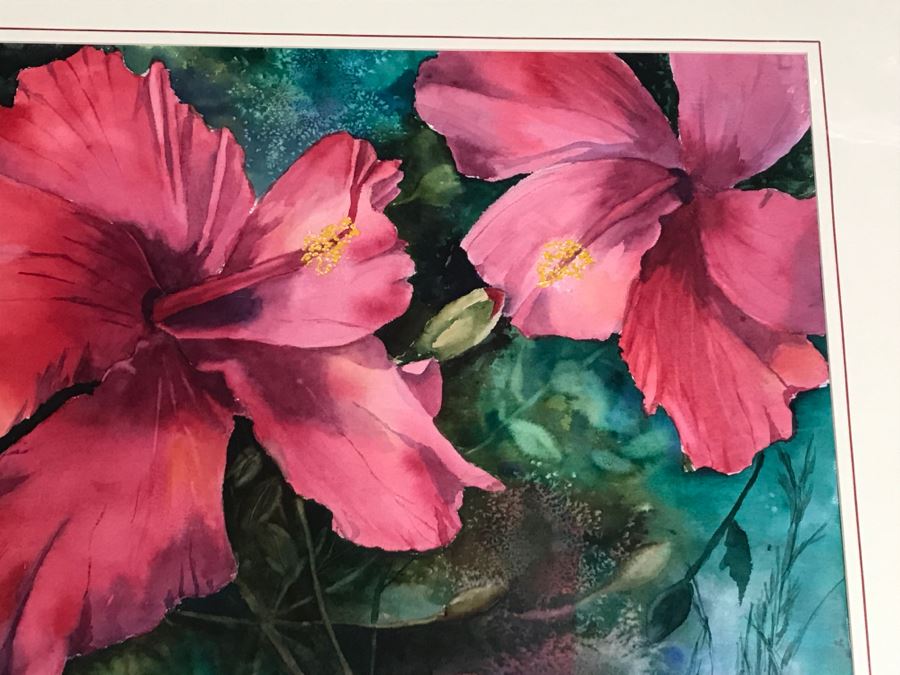 Pair Of Original Paintings Artist Signed By Barbara L Siegal And Framed [Photo 4]