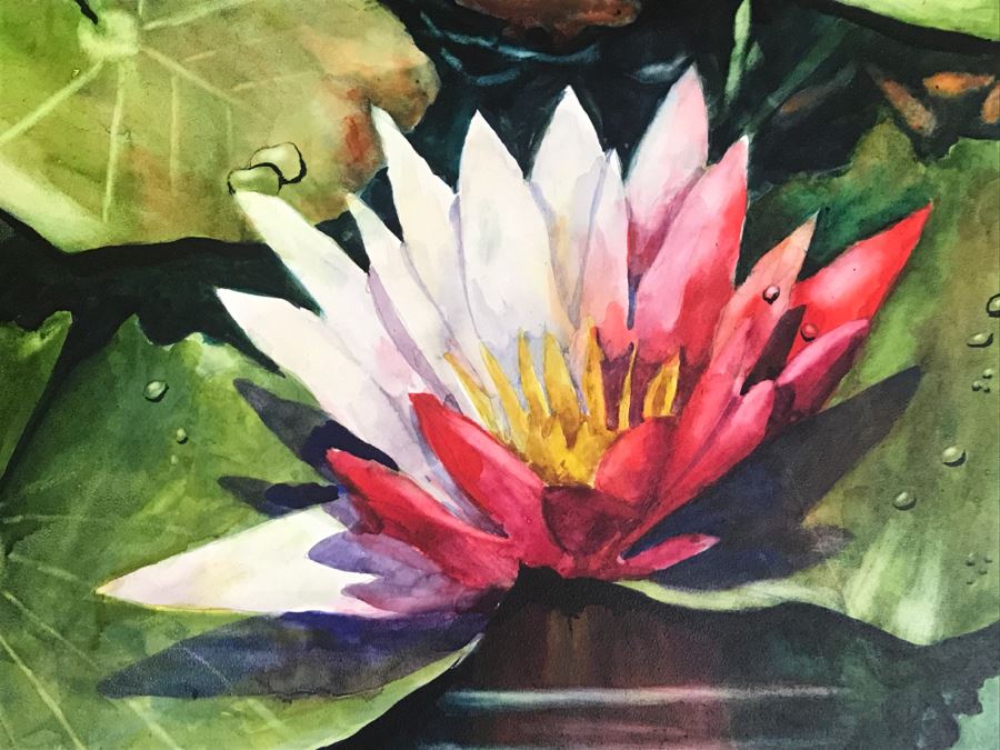 Pair Of Original Paintings Artist Signed By Barbara L Siegal And Framed [Photo 8]