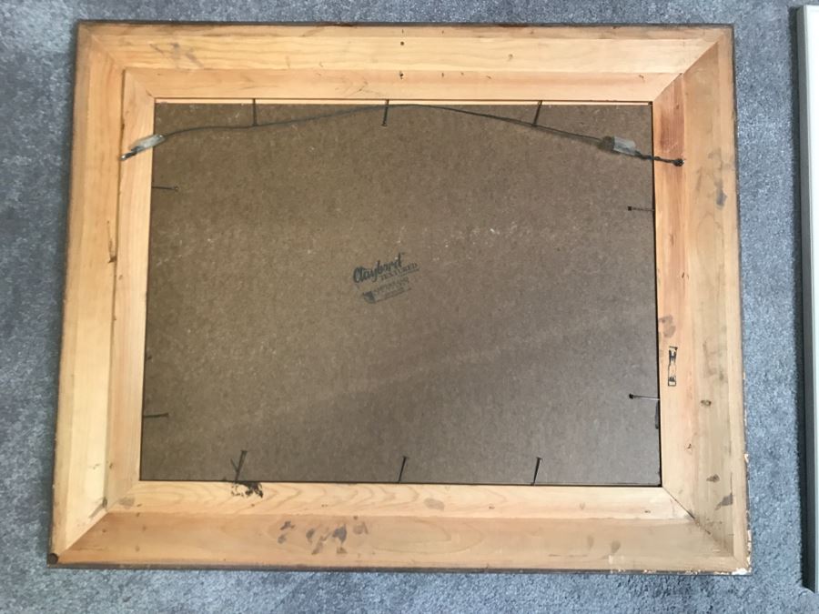 Pair Of Original Paintings Artist Signed By Barbara L Siegal And Framed [Photo 10]