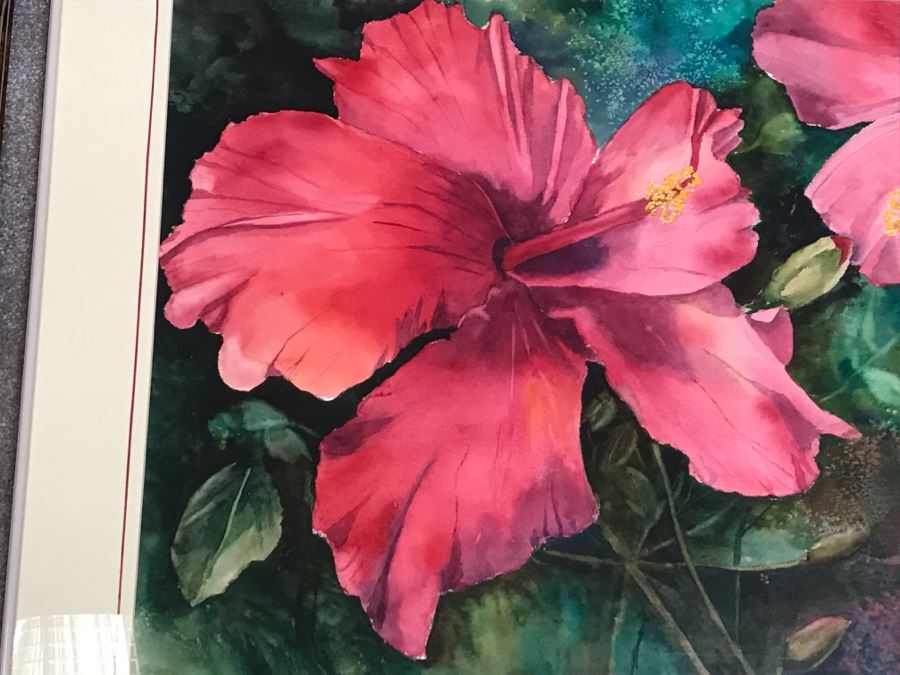 Pair Of Original Paintings Artist Signed By Barbara L Siegal And Framed [Photo 3]