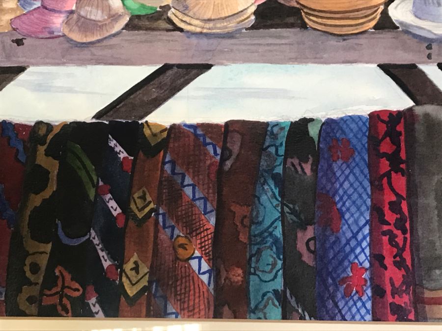 Pair Of Original Watercolors By Barbara L Siegal Framed [Photo 12]