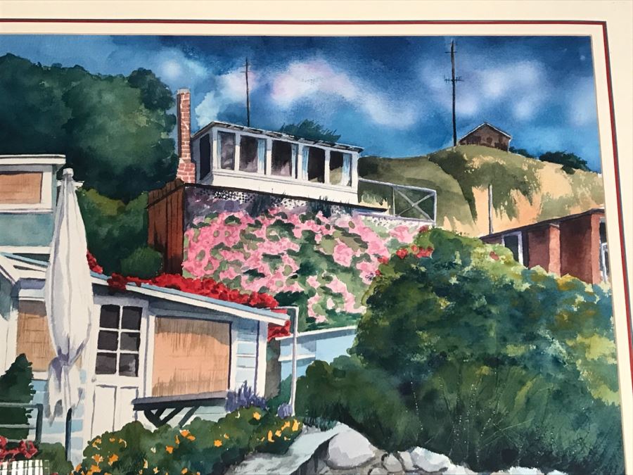 Pair Of Original Watercolors By Barbara L Siegal Framed [Photo 5]