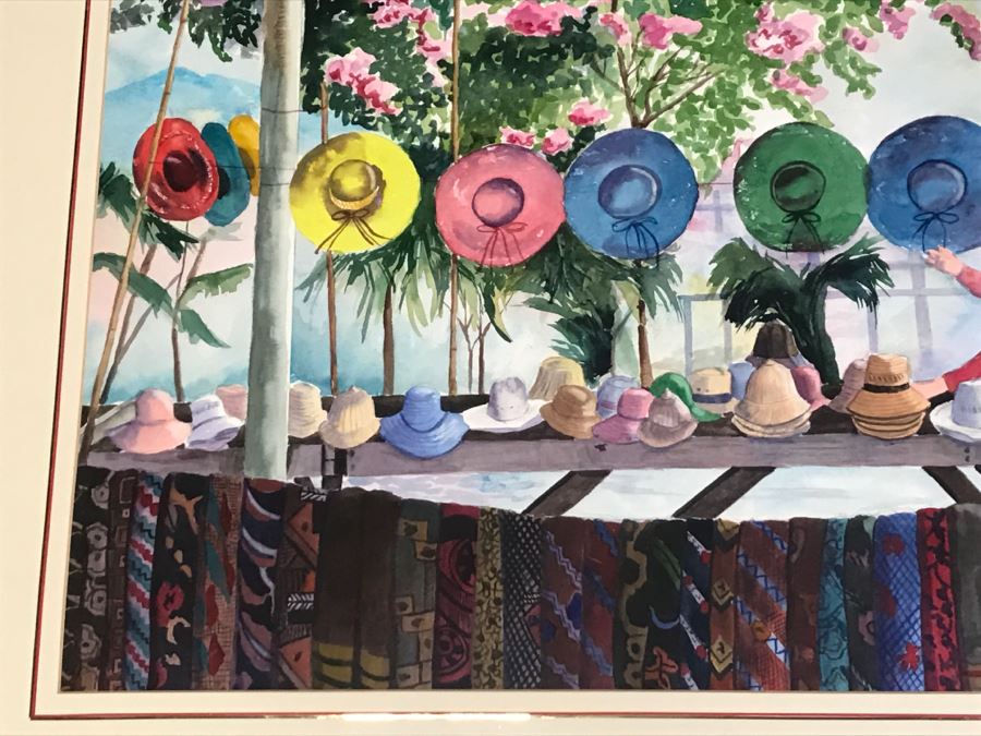 Pair Of Original Watercolors By Barbara L Siegal Framed [Photo 9]