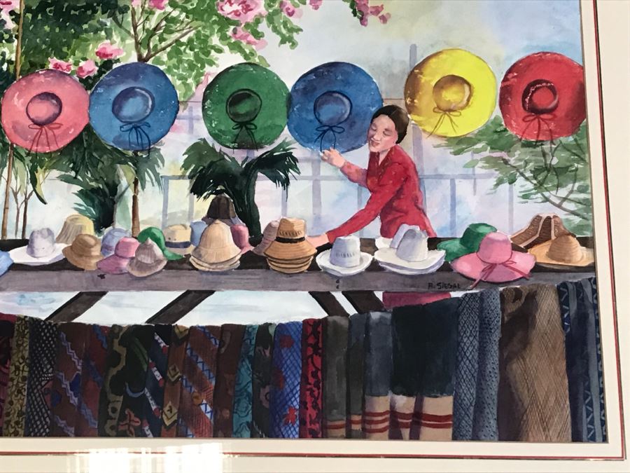 Pair Of Original Watercolors By Barbara L Siegal Framed [Photo 10]