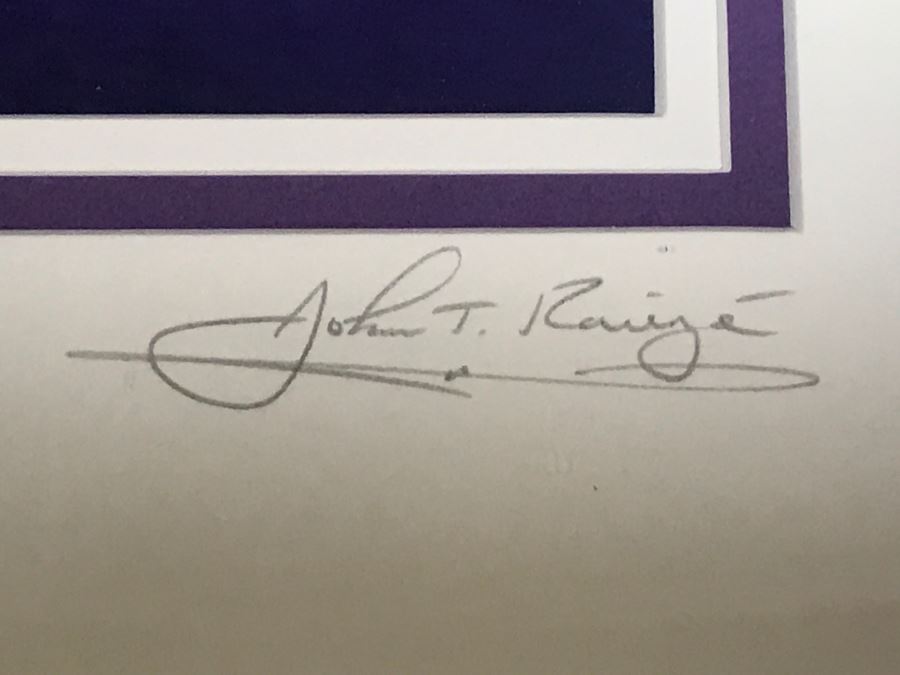 Artist Proof Framed Photograph By John T. Ravize Titled 'Winter's Whisper, Lake Tahoe' [Photo 6]