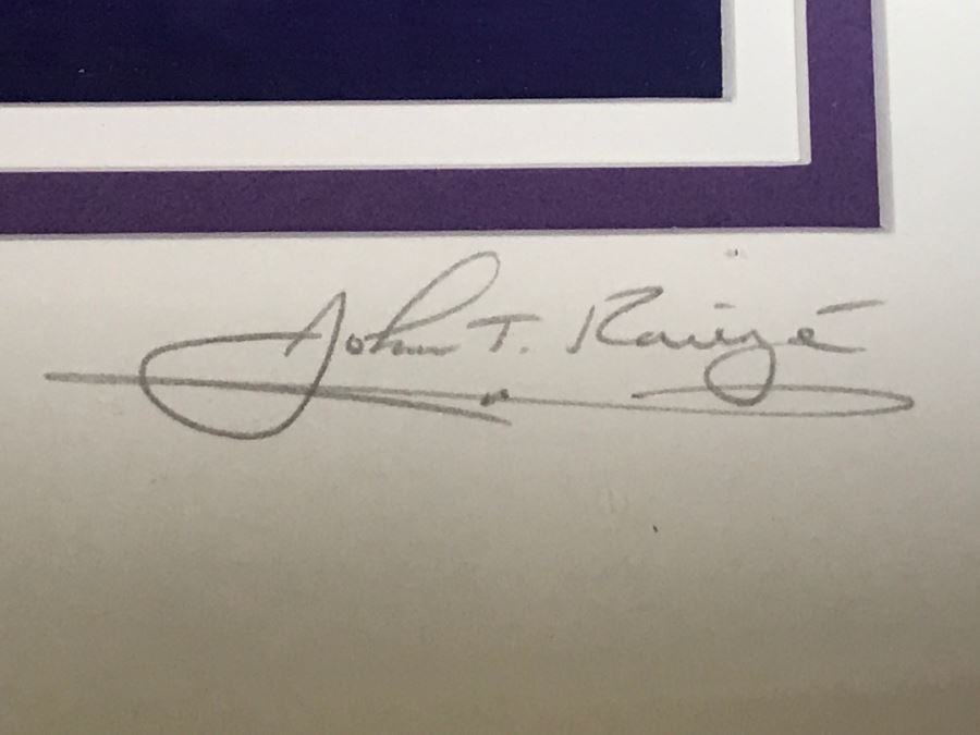 Artist Proof Framed Photograph By John T. Ravize Titled 'Winter's Whisper, Lake Tahoe' [Photo 7]