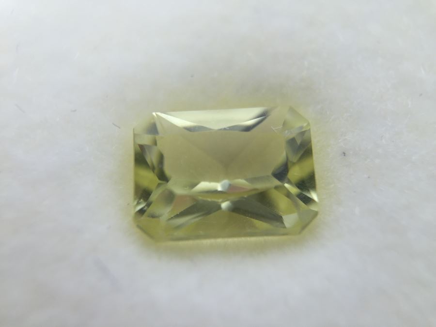 Sterling Silver Radiant Quartz Earrings And 8X6 Radiant Cut Quartz Gemstone [Photo 8]