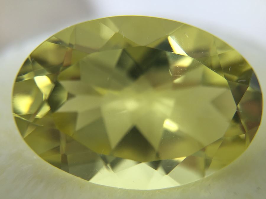 Pair Of Golden Quartz Gemstones [Photo 2]