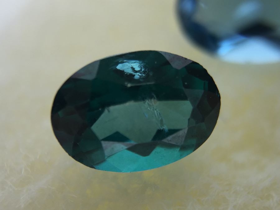 London Blue Topaz Gemstones 7X5 2.75Ct [Photo 8]
