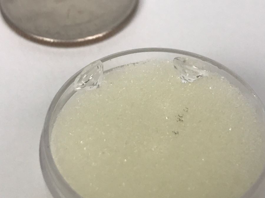 White Topaz Round Matching Pair 5MM [Photo 6]