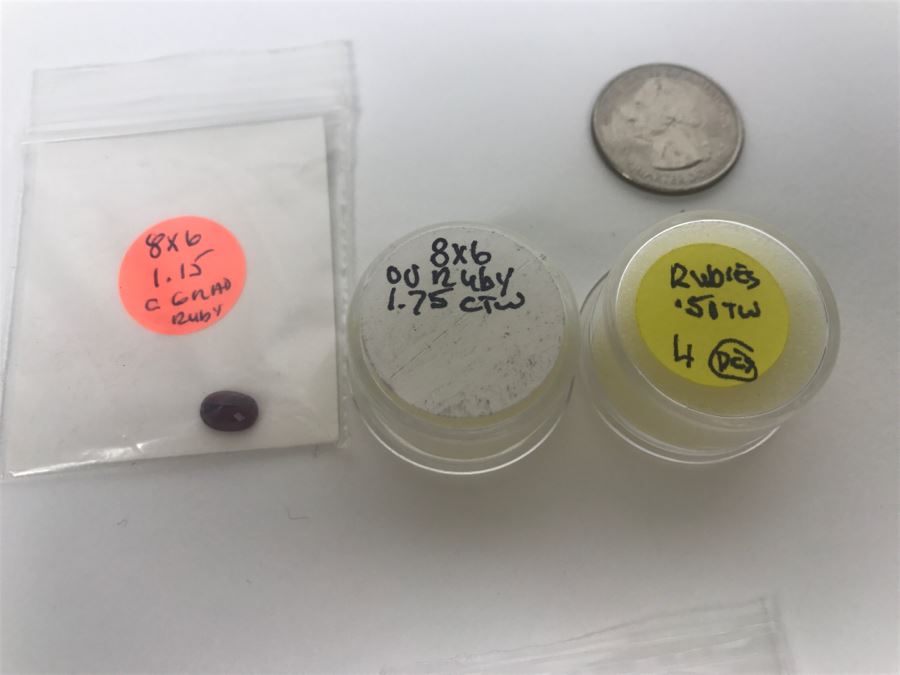 Various Ruby Gemstones [Photo 9]