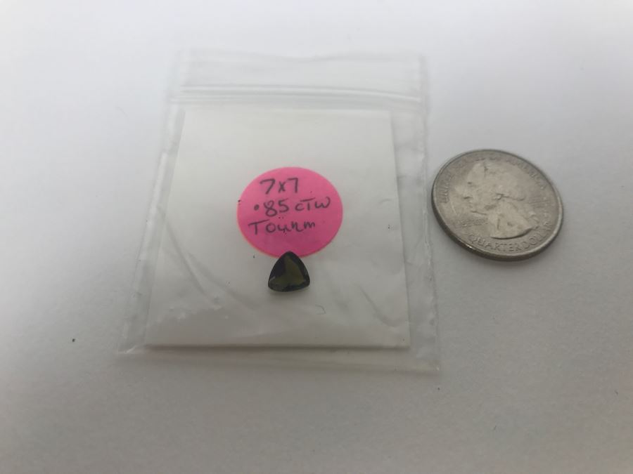 Tourmaline Gemstone 7X7 .85CTW Retails For $180 [Photo 2]