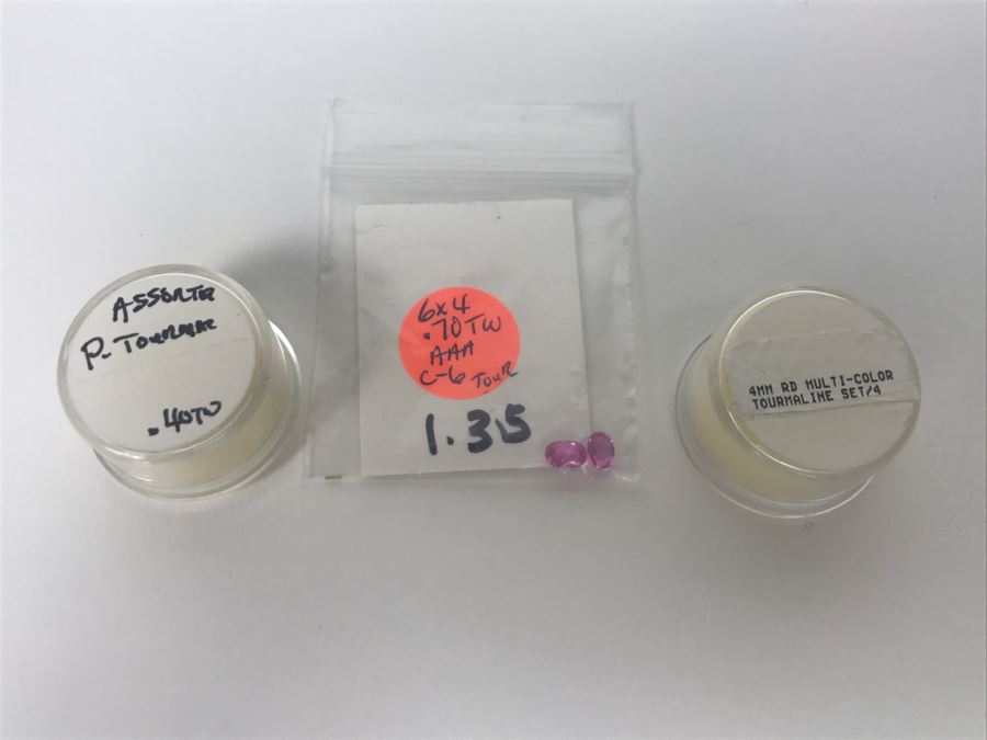 Various Tourmaline Gemstones Including Pink And Various Colors [Photo 8]