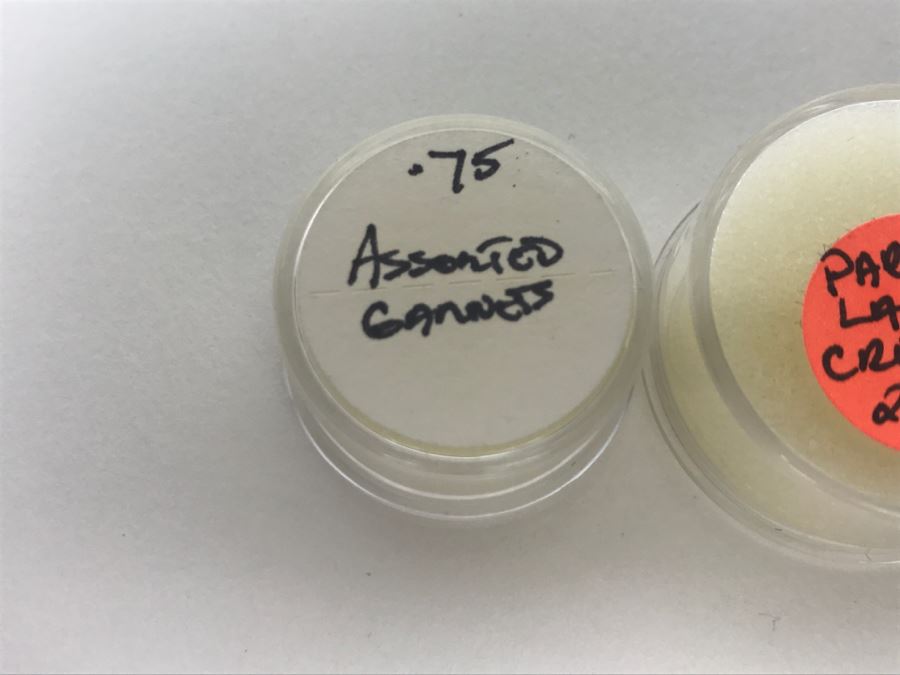 Assorted Garnets And Lab Created Parabella Gemstones [Photo 7]