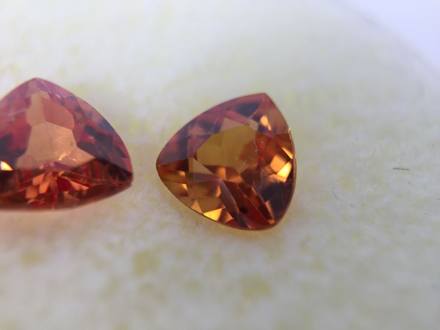 Assorted Garnets And Lab Created Parabella Gemstones [Photo 9]