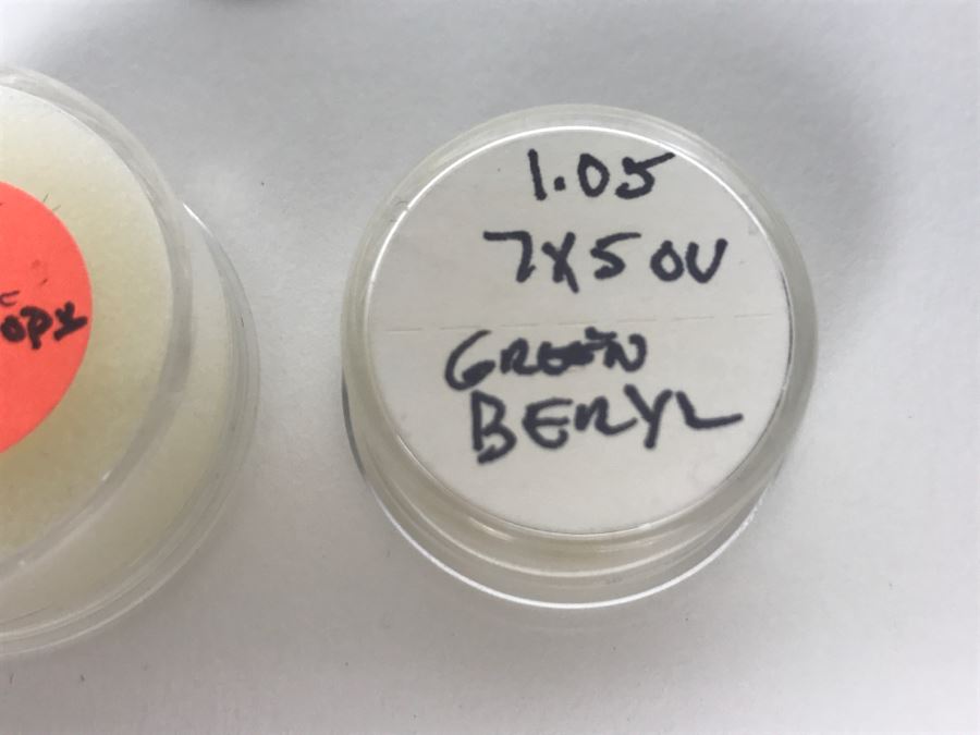 Chrome Diopsides And Green Beryl Gemstones [Photo 8]