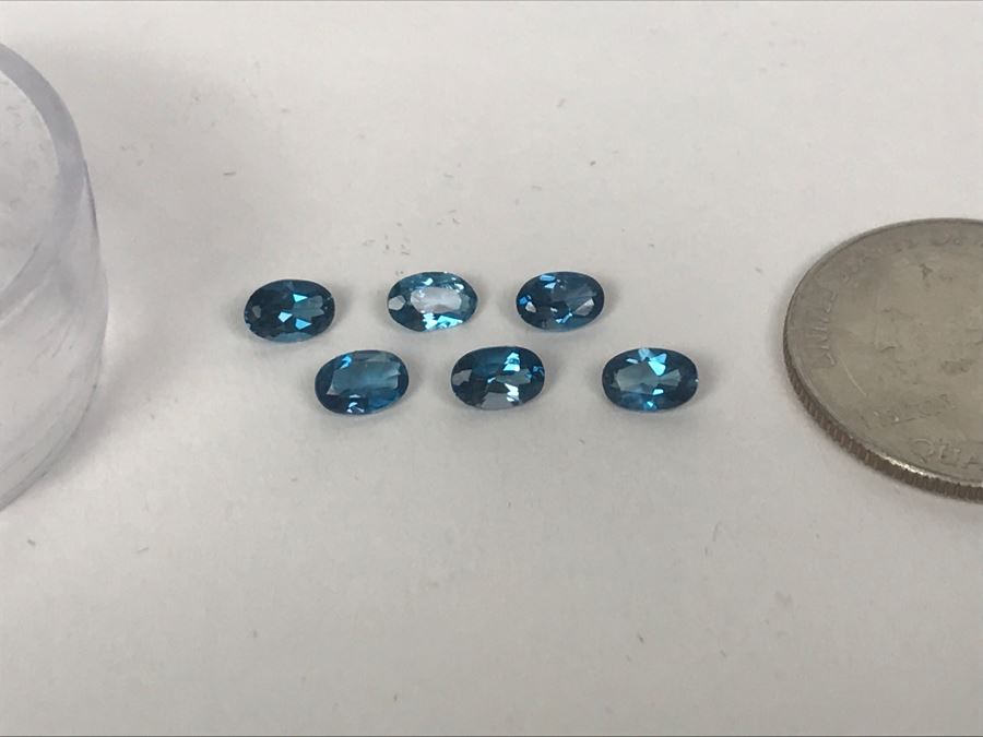 London Blue Topaz Gemstones [Photo 1]