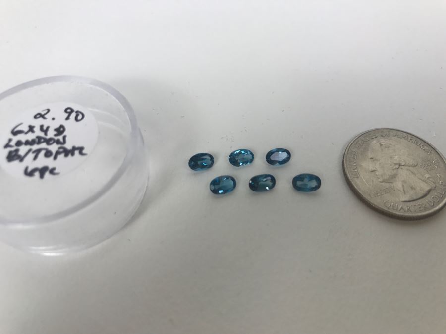 London Blue Topaz Gemstones [Photo 2]
