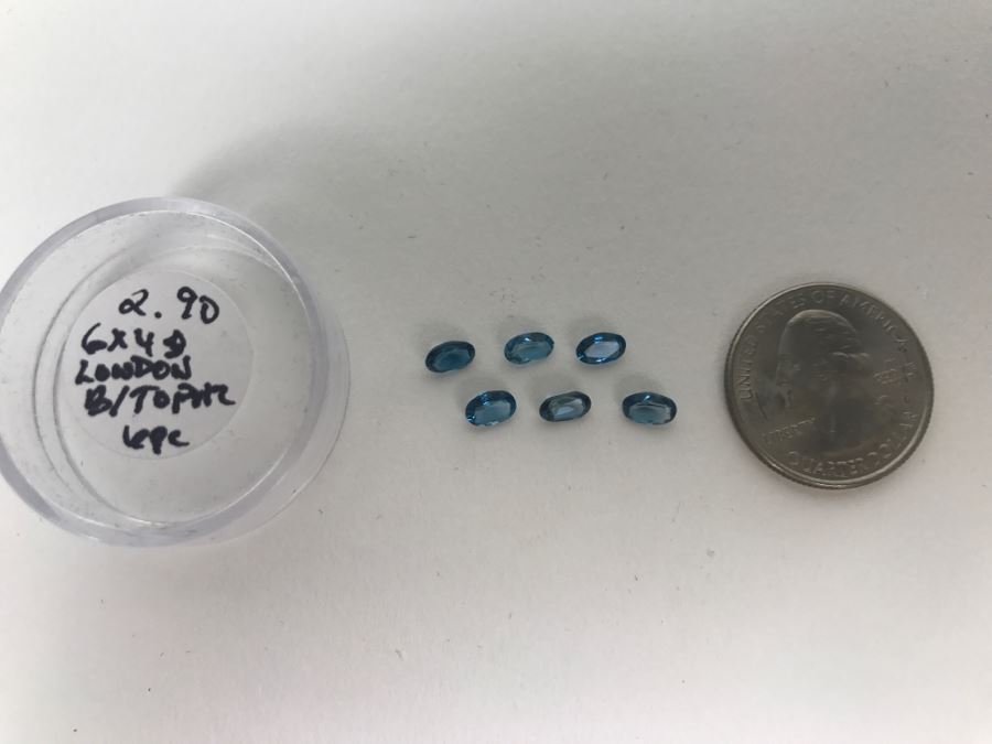 London Blue Topaz Gemstones [Photo 3]