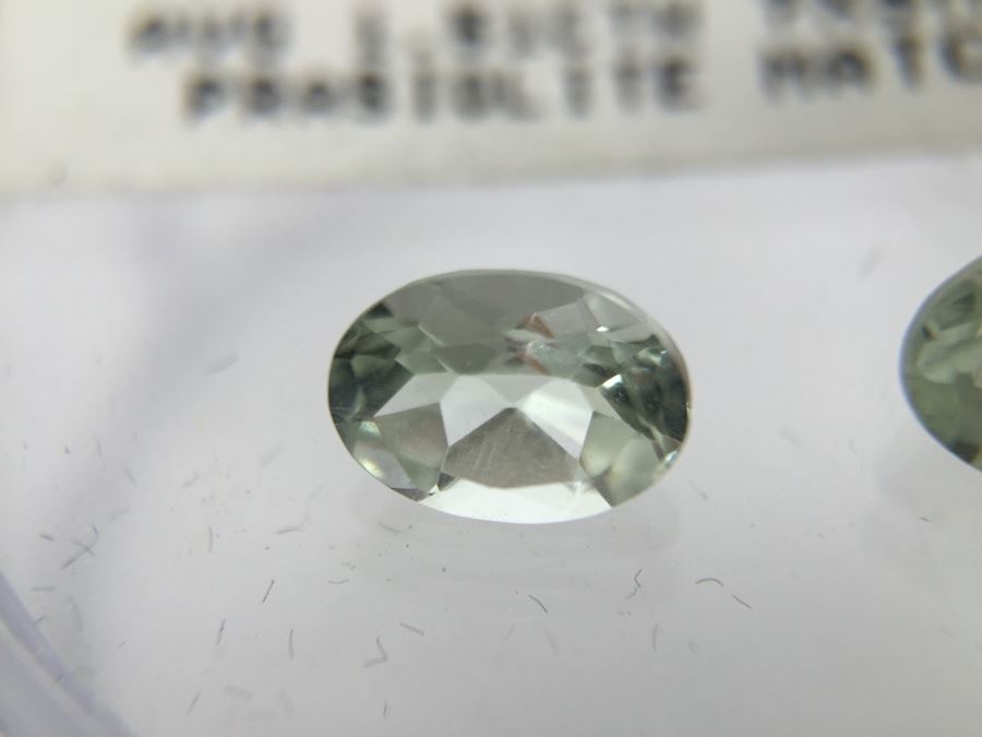 Oval Prasiolites And Radiant Cut Quartz Gemstones [Photo 2]
