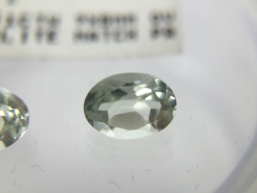 Oval Prasiolites And Radiant Cut Quartz Gemstones [Photo 9]
