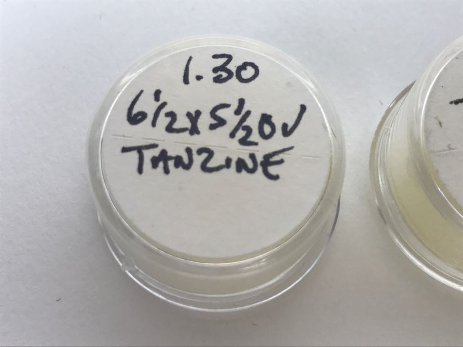 Tanzine, White Yags And Oval Pink Beryl Gemstones [Photo 11]