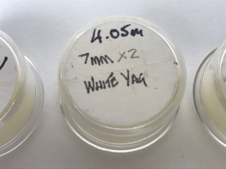 Tanzine, White Yags And Oval Pink Beryl Gemstones [Photo 12]