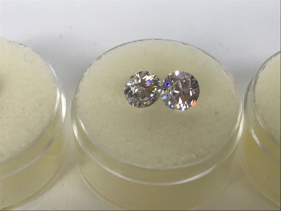 Tanzine, White Yags And Oval Pink Beryl Gemstones [Photo 7]