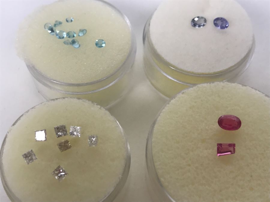 Diamonds, Aquamarines, Tanzanites And Tourmalines Gemstones [Photo 7]