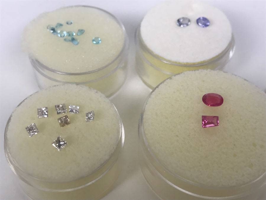 Diamonds, Aquamarines, Tanzanites And Tourmalines Gemstones [Photo 6]