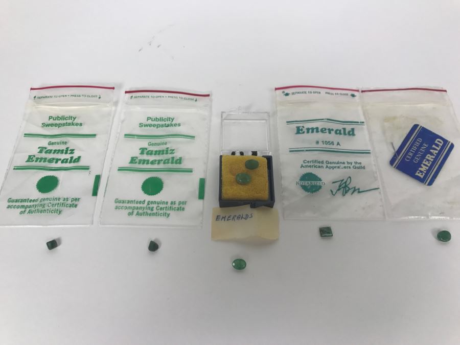 Collection Of Various Emerald Gemstones [Photo 3]