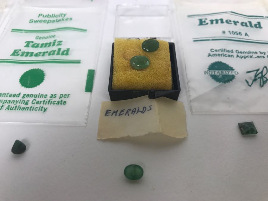 Collection Of Various Emerald Gemstones [Photo 2]