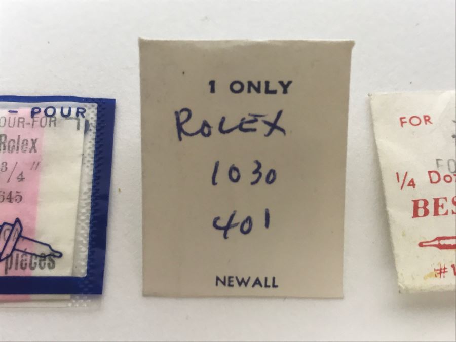 ROLEX Watch Parts Staffs And Stems  [Photo 7]