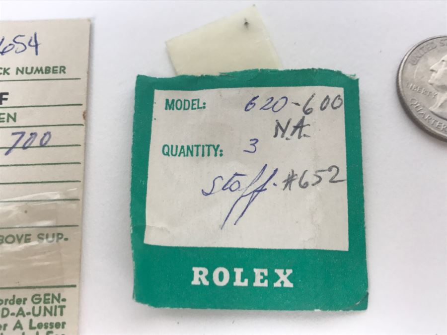 ROLEX Watch Parts Staffs And Stems  [Photo 2]