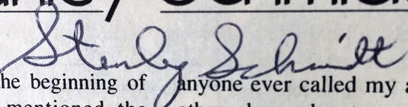 Analog Science Fiction and Fact Magazine - Multiple Signatures: G. Harry Stine, Harry Turtledove, Stanley Schmidt, Michael F. Flynn & Roger MacBride Allen [Photo 15]