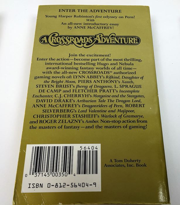 Anne McCaffrey Collection: Crisis on Doona, Sassinak, Generation Warriors, Dragonharper & Dragonfire (Pern/Crossroads Adventure) - Signed by Anne McCaffrey, Jody Lynn Nye & Elizabeth Moon [Photo 28]