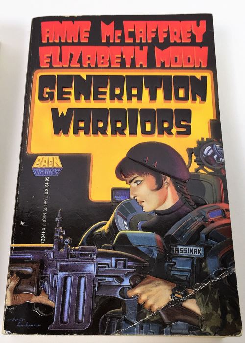 Anne McCaffrey Collection: Crisis on Doona, Sassinak, Generation Warriors, Dragonharper & Dragonfire (Pern/Crossroads Adventure) - Signed by Anne McCaffrey, Jody Lynn Nye & Elizabeth Moon [Photo 4]