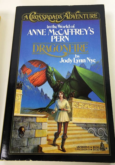Anne McCaffrey Collection: Crisis on Doona, Sassinak, Generation Warriors, Dragonharper & Dragonfire (Pern/Crossroads Adventure) - Signed by Anne McCaffrey, Jody Lynn Nye & Elizabeth Moon [Photo 7]
