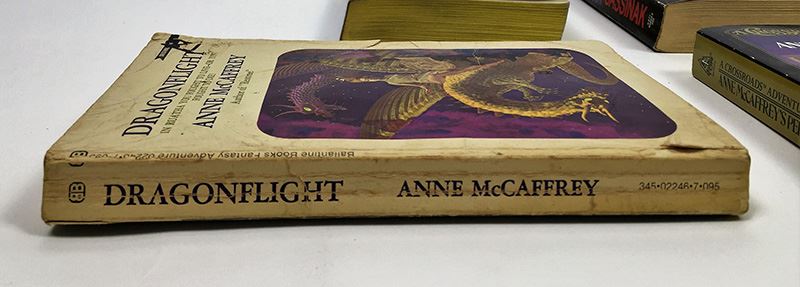 Anne McCaffrey Collection: Crisis on Doona, Sassinak, Generation Warriors, Dragonharper & Dragonfire (Pern/Crossroads Adventure) - Signed by Anne McCaffrey, Jody Lynn Nye & Elizabeth Moon [Photo 23]