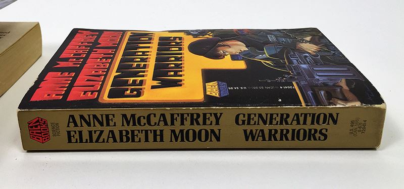 Anne McCaffrey Collection: Crisis on Doona, Sassinak, Generation Warriors, Dragonharper & Dragonfire (Pern/Crossroads Adventure) - Signed by Anne McCaffrey, Jody Lynn Nye & Elizabeth Moon [Photo 18]