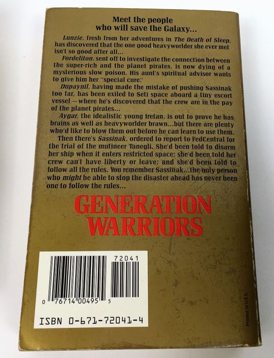Anne McCaffrey Collection: Crisis on Doona, Sassinak, Generation Warriors, Dragonharper & Dragonfire (Pern/Crossroads Adventure) - Signed by Anne McCaffrey, Jody Lynn Nye & Elizabeth Moon [Photo 19]